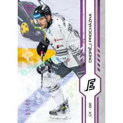 2024/25 Sportzoo ELH 1. serie #196 Ondrěj Procházka Purple Iceberg xx/60