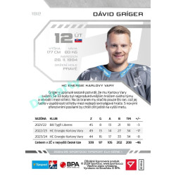 2024/25 Sportzoo ELH 1. serie #192 Dávid Gríger