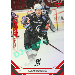 2021/22 Sportzoo TIPSPORT ELH 2. série #340 Lukáš Doudera Red xx/49