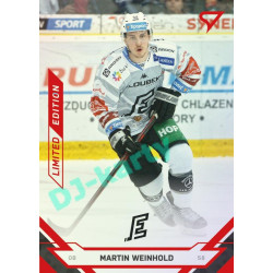 2021/22 Sportzoo TIPSPORT ELH 2. série #341 Martin Weinhold Red xx/49