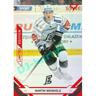 2021/22 Sportzoo TIPSPORT ELH 2. série #341 Martin Weinhold Red xx/49
