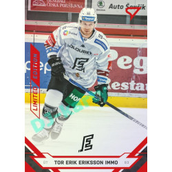 2021/22 Sportzoo TIPSPORT ELH 2. série #342 Tor Erik Eriksson Immo Red xx/49