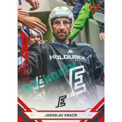 2021/22 Sportzoo TIPSPORT ELH 2. série #343 Jaroslav Kracík Red xx/49