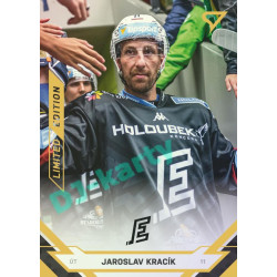 2021/22 Sportzoo TIPSPORT ELH 2. série #343 Jaroslav Kracík Gold xx/19