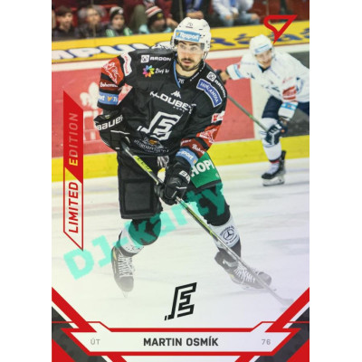2021/22 Sportzoo TIPSPORT ELH 2. série #345 Martin Osmík Red xx/49