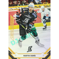 2021/22 Sportzoo TIPSPORT ELH 2. série #345 Martin Osmík Gold xx/19