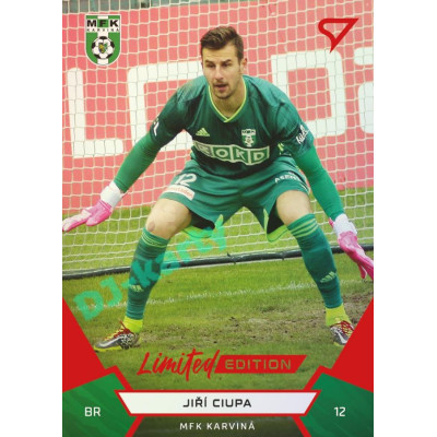 2021/22 Sportzoo Fortuna Liga 2. série #307 Jiří Ciupa Red xx/49