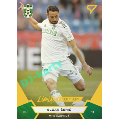 2021/22 Sportzoo Fortuna Liga 2. série #308 Eldar Šehić Gold xx/99