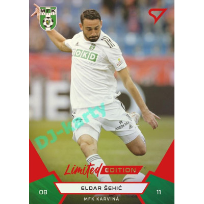 2021/22 Sportzoo Fortuna Liga 2. série #308 Eldar Šehić Red xx/49