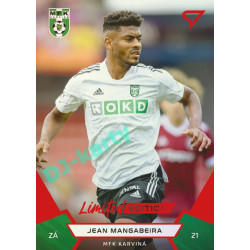 2021/22 Sportzoo Fortuna Liga 2. série #313 Jean Mangabeira Red xx/49