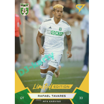 2021/22 Sportzoo Fortuna Liga 2. série #315 Rafael Tavares Gold xx/99