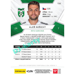 2021/22 Sportzoo Fortuna Liga Aleš Nešický #156