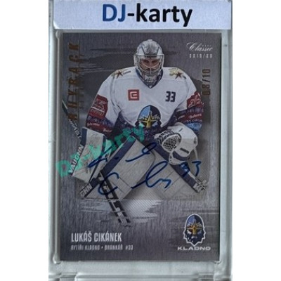 Buyback Signature OFS 19/20 #240 Silver Rainbow Lukáš Cikánek xx/10