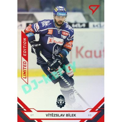 2021/22 Sportzoo TIPSPORT ELH 2. série #372 Vítězslav Bílek Red xx/49