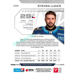 2024/25 Sportzoo ELH 1. serie #236 Štěpán Lukeš