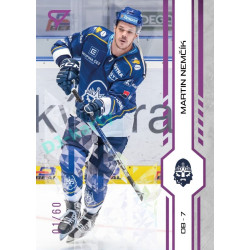 2024/25 Sportzoo ELH 1. serie #240 Martin Nemčík Purple Iceberg xx/60