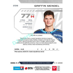 2024/25 Sportzoo ELH 1. serie #239 Griffin Mendel