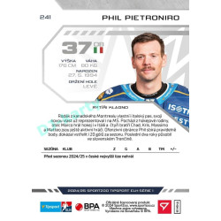 2024/25 Sportzoo ELH 1. serie #241 Phil Pietroniro