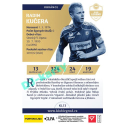 2021/22 Sportzoo Fortuna Liga Radim Kučera #KL13 Klub Legend