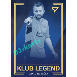 2021/22 Sportzoo Fortuna Liga David Hubáček #KL15 Klub Legend