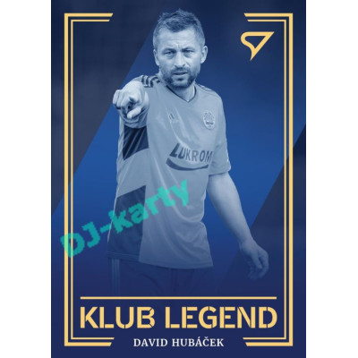 2021/22 Sportzoo Fortuna Liga David Hubáček #KL15 Klub Legend
