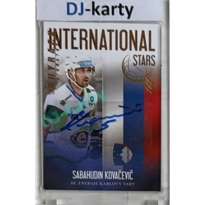 Buyback Signature OFS 18/19 #IS-39 International Stars Sabahudin Kovačevič 1/1