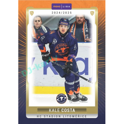 2024/25 Goal Cards Maxa liga 1. série #LIT-15 Kale Costa Parallel 1of40