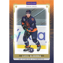 2024/25 Goal Cards Maxa liga 1. série #LIT-06 Karel Klikorka Parallel 1of15