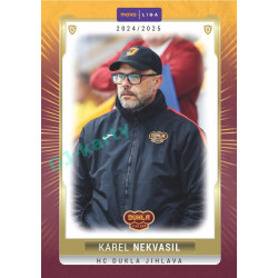2024/25 Goal Cards Maxa liga 1. série #JIH-22 Karel Nekvasil Parallel 1of40