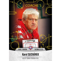 2022/23 Goal Cards Chance Liga 1. série #20 Karel Suchánek Coach´s