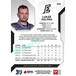 2022/23 Sportzoo ELH 1. série #205 Lukáš Pulpán