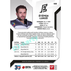 2022/23 Sportzoo ELH 1. série #199 Štěpán Lukeš