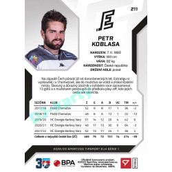2022/23 Sportzoo ELH 1. série #211 Petr Koblasa