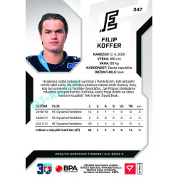 2022/23 Sportzoo ELH 2. série #347 Filip Koffer