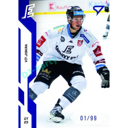 2022/23 Sportzoo ELH 2. série #344 Vít Jiskra Gold Blue xx/99