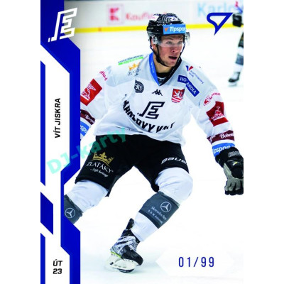 2022/23 Sportzoo ELH 2. série #344 Vít Jiskra Gold Blue xx/99