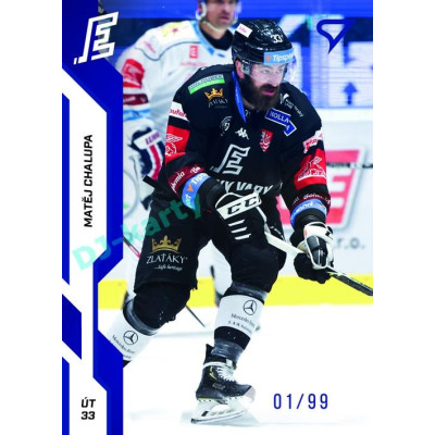 2022/23 Sportzoo ELH 2. série #343 Matěj Chalupa Blue xx/99