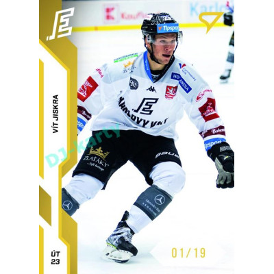 2022/23 Sportzoo ELH 2. série #344 Vít Jiskra Gold xx/19