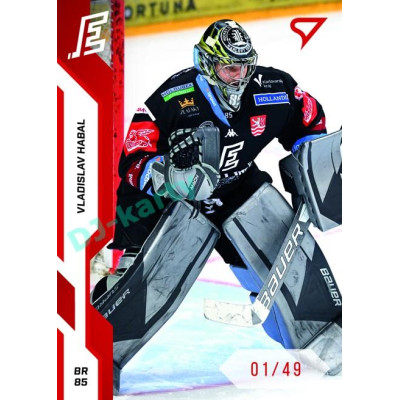 2022/23 Sportzoo ELH 2. série #339 Vladislav Habal Red xx/49