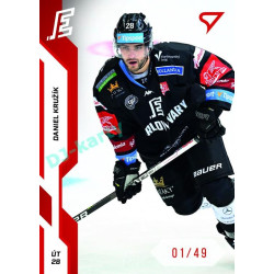 2022/23 Sportzoo ELH 2. série #345 Daniel Kružík Red xx/49