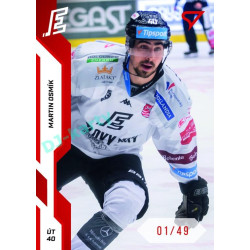 2022/23 Sportzoo ELH 2. série #346 Martin Osmík Red xx/49