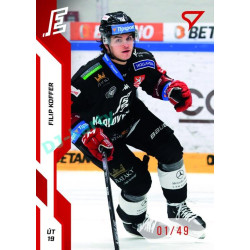 2022/23 Sportzoo ELH 2. série #347 Filip Koffer Red xx/49