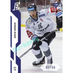 2022/23 Sportzoo ELH 1. série #209 Dávid Gríger Blue xx/99
