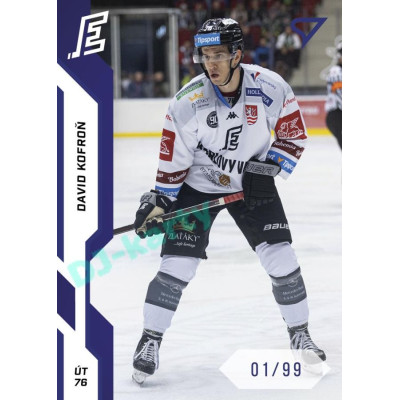 2022/23 Sportzoo ELH 1. série #212 David Kofroň Blue xx/99