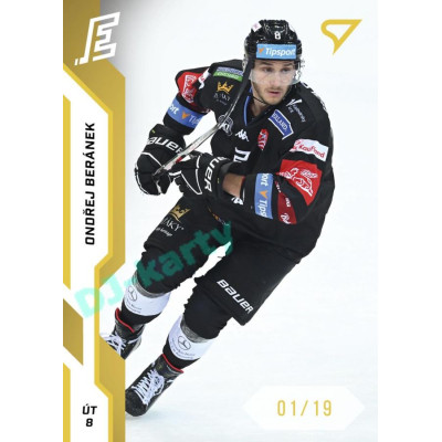 2022/23 Sportzoo ELH 1. série #207 Ondřej Beránek Gold xx/19