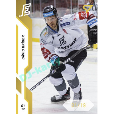 2022/23 Sportzoo ELH 1. série #209 Dávid Gríger Gold xx/19