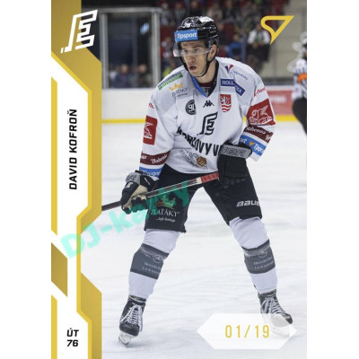 2022/23 Sportzoo ELH 1. série #212 David Kofroň Gold xx/19