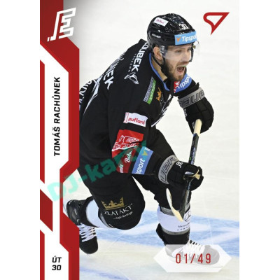 2022/23 Sportzoo ELH 1. série #214 Tomáš Rachůnek Red xx/49