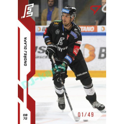 2022/23 Sportzoo ELH 1. série #202 Ondřej Dlapa Red xx/49