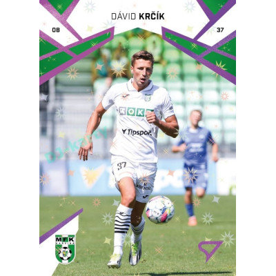 2024/25 Sportzoo Chance Liga 2. série #336 Dávid Krčík Cosmic Pink